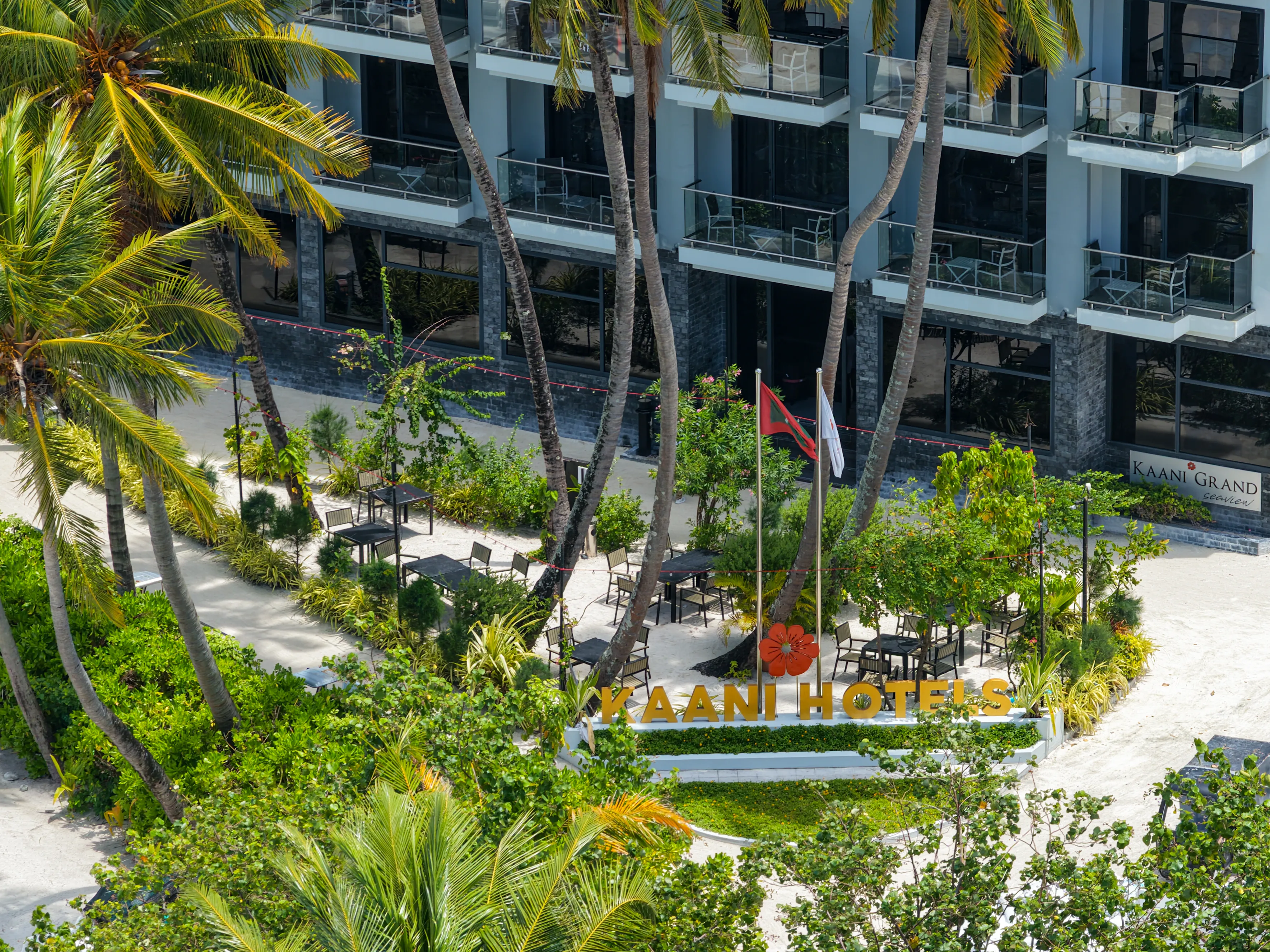 Kaani Grand Seaview beachfront hotel on Maafushi